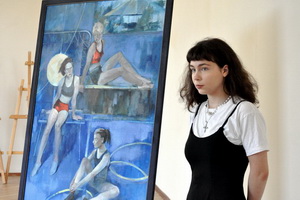 Защита дипломов в Воронежском художественном училище превратилась в яркий вернисаж