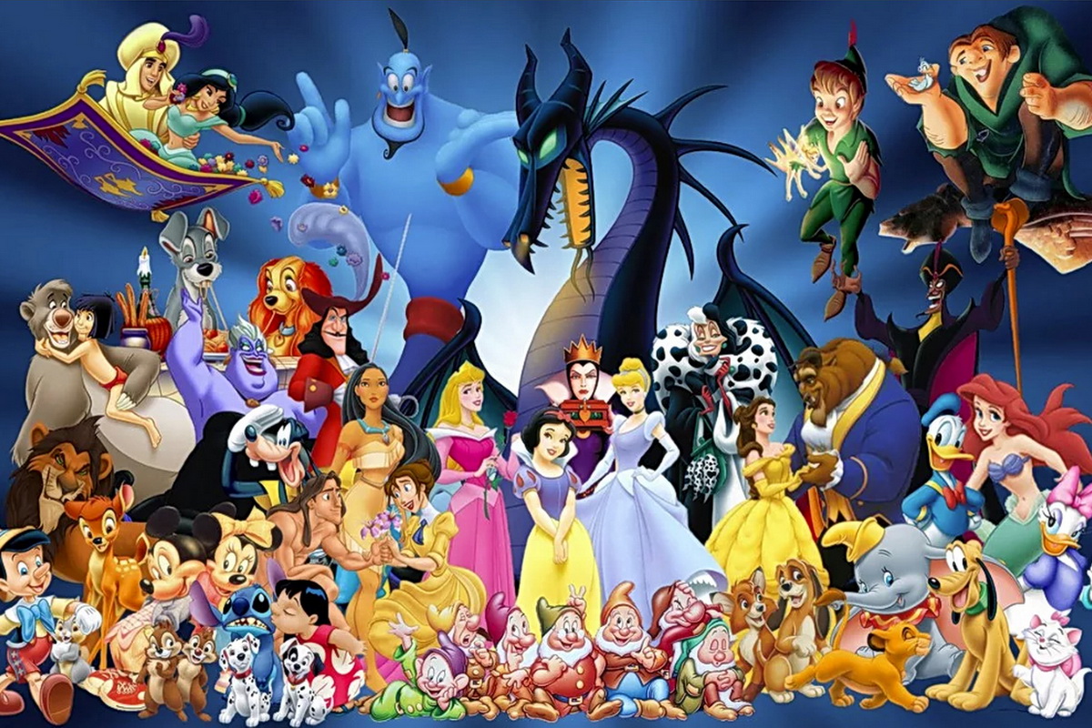 Картинки разных мультиков. Герои мультфильмов Disney.