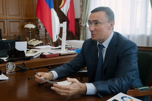 Хамин представил Губернатору проект транспортно-туристического кольца Воронежа