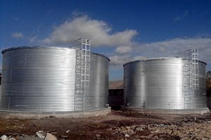 Производство стальных вертикальных резервуаров нового поколения. Модульные ёмкости «Аква-Хим» для питьевой воды и пожарного запаса