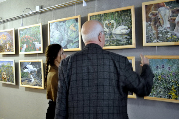 Выставка работ Елены Косовой в институте искусств стала событием