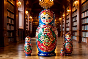 Платоновка пригласила гостей на Библионочь под названием «По Матрёшкам!»