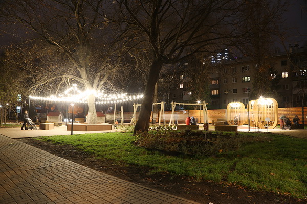 Реконструкция Никитинского сквера завершена