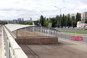Глава Воронежа Сергей Петрин сообщил об открытии подземного перехода и скором вводе в эксплуатацию всей Остужевской развязки