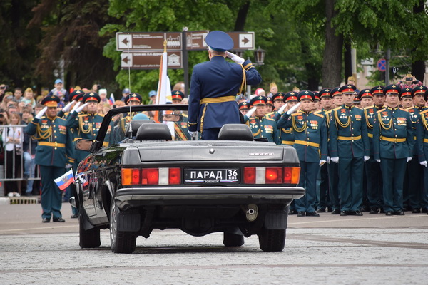 Проведение парада