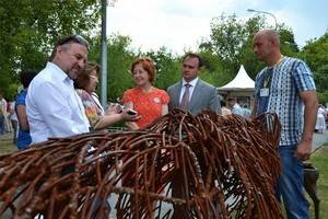 На фестивале садов и цветов в Москве презентовали проект «Воронеж – город-сад»