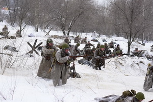 В Воронеже прошла военно-историческая реконструкция боёв за город в 1943 году