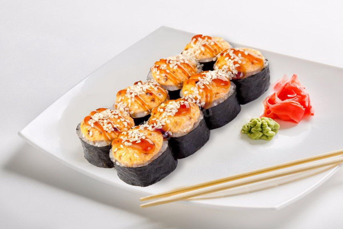 Рецепт суши и роллов запеченных фото 9