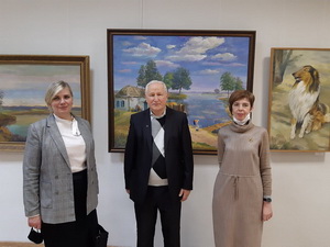 В Воронеже открылась юбилейная выставка Валерия Семёнова