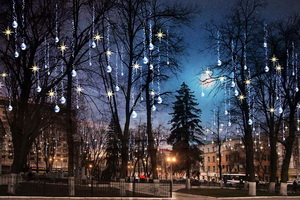 Мэрия Воронежа «забыла» назвать стоимость нового светового оформления центра города